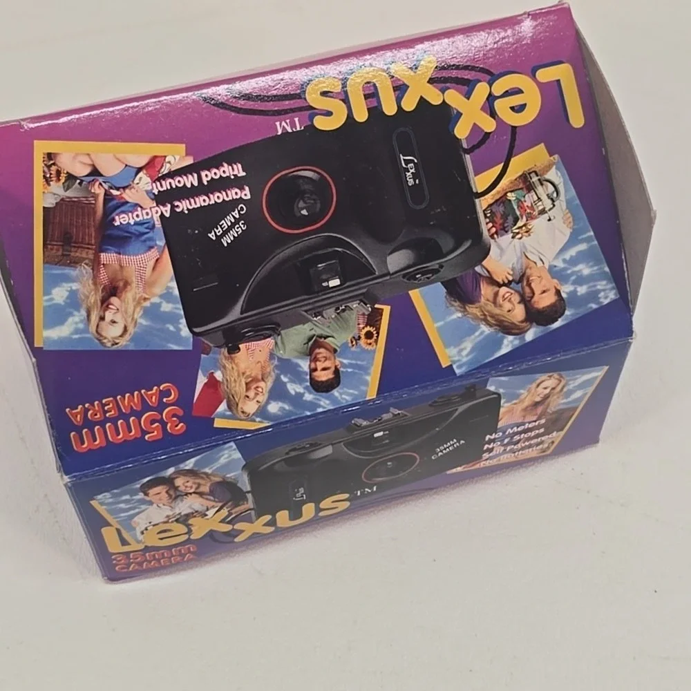 Lexxus Panorama 35mm Film Camera Brand New In‎ Wrapping w/Box & Instructions